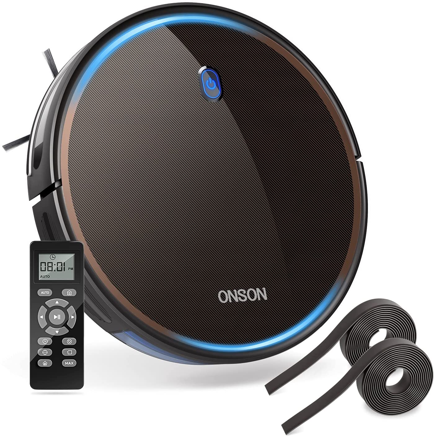 Robot Vacuums, ONSON 2000Pa Robotic Vacuum Cleaner (Slim) Desi Shopper